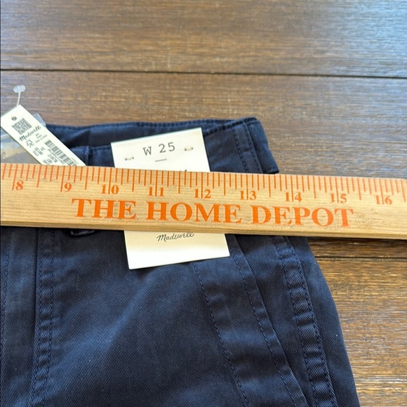 Madewell The Slim Straight Utility Pant in Garment Dye Size 25 - Picture 13 of 14